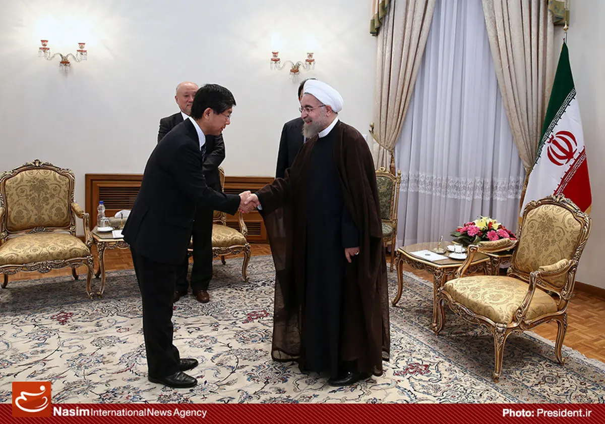 عکس خبری:: دیدار وزیر خارجه ژاپن با رئیس‌جمهور