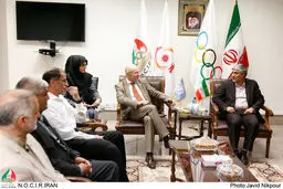 مشاور ویژه دبیر کل سازمان ملل با رئیس کمیته ملی المپیک دیدار کرد