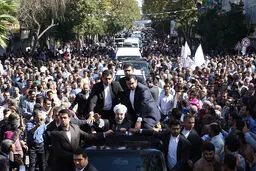 دفتر رئیس جمهور از  مردم  مازندران قدردانی کرد