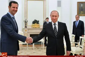 عکس خبری:: دیدار بشار اسد و ولادیمیر پوتین در مسکو