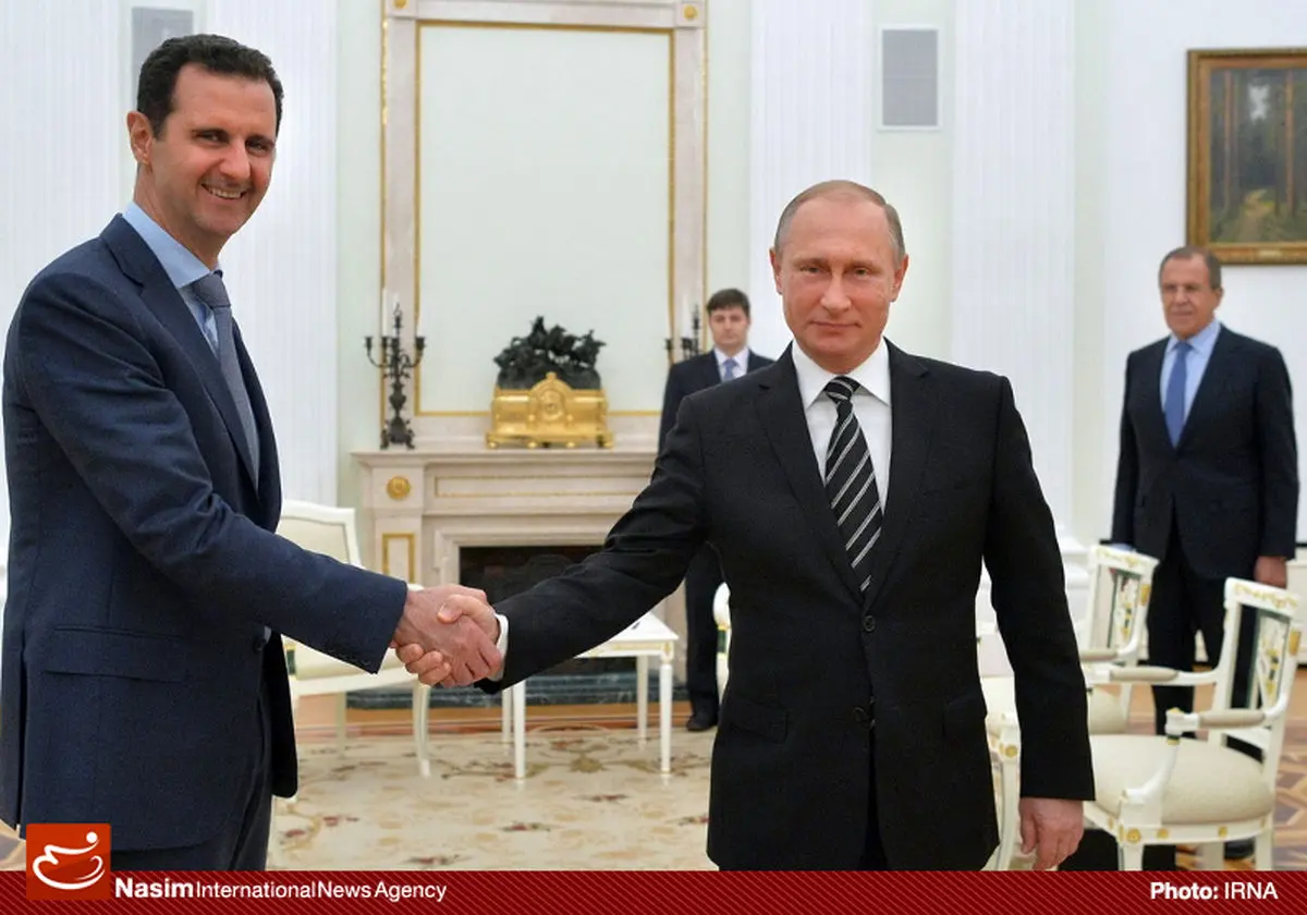 عکس خبری:: دیدار بشار اسد و ولادیمیر پوتین در مسکو