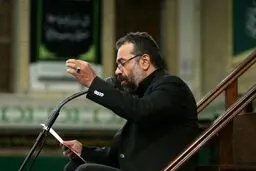 فیلم:: مداحی محمود کریمی در حسینیه امام خمینی (ره)