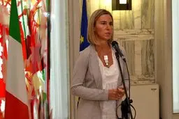 موگرینی: ایران می‌تواند بخشی از راه حل سوریه باشد