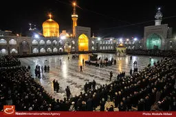 برپایی آیین شام غریبان امام حسین(ع) در مشهد الرضا