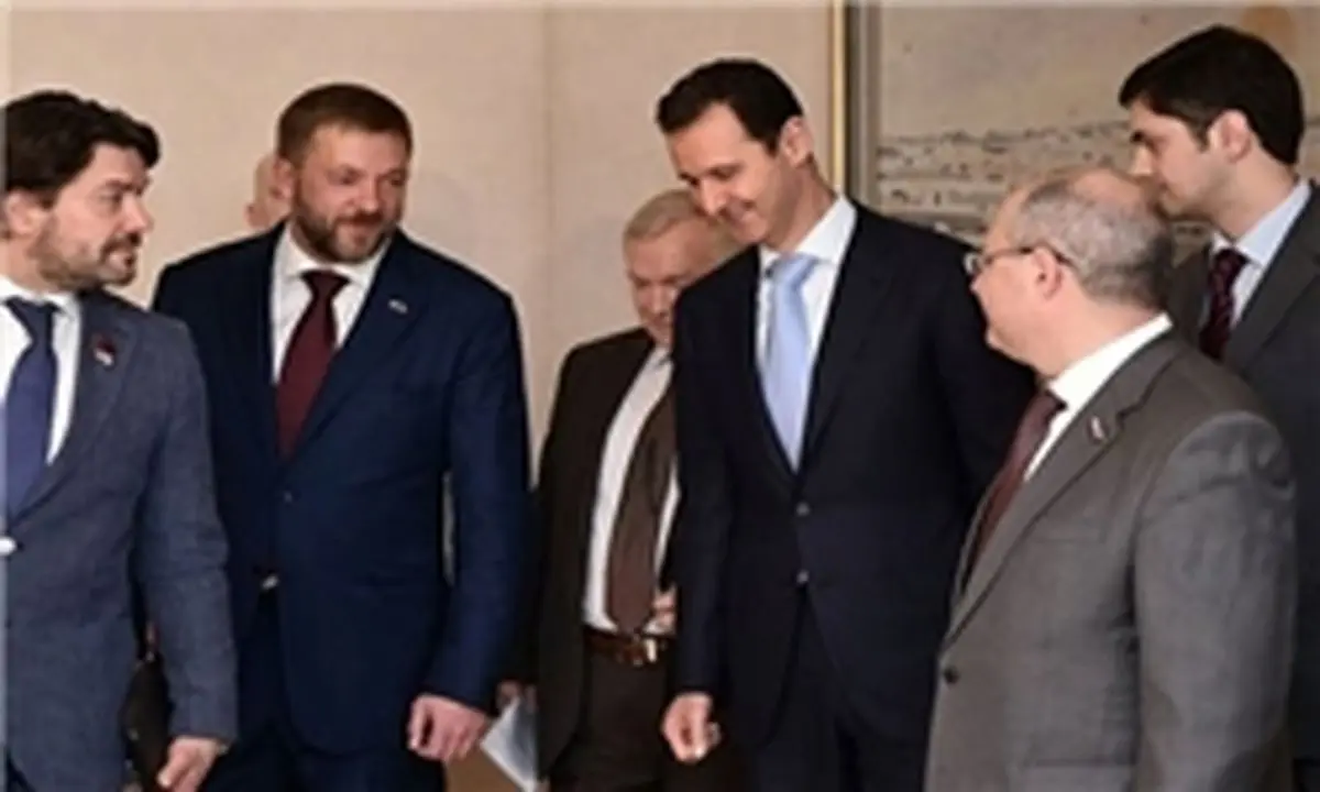 اسد: نابودی تروریسم منجر به ایجاد راهکار سیاسی می‎شود