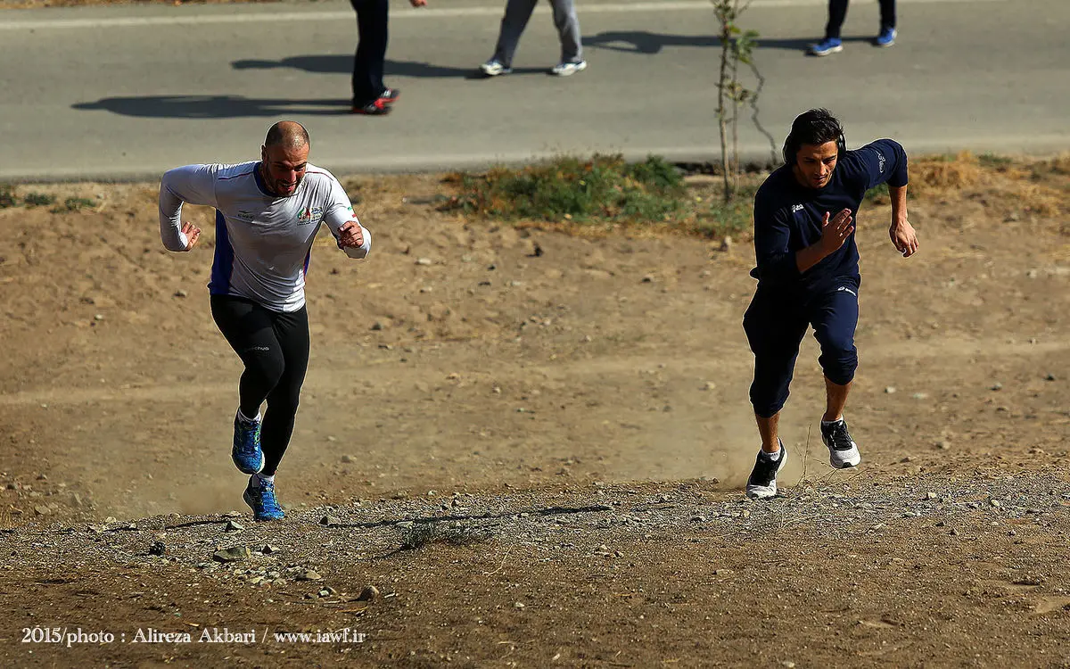 عکس خبری:: حضور احسان روزبهانی در تمرینات تیم ملی کشتی فرنگی