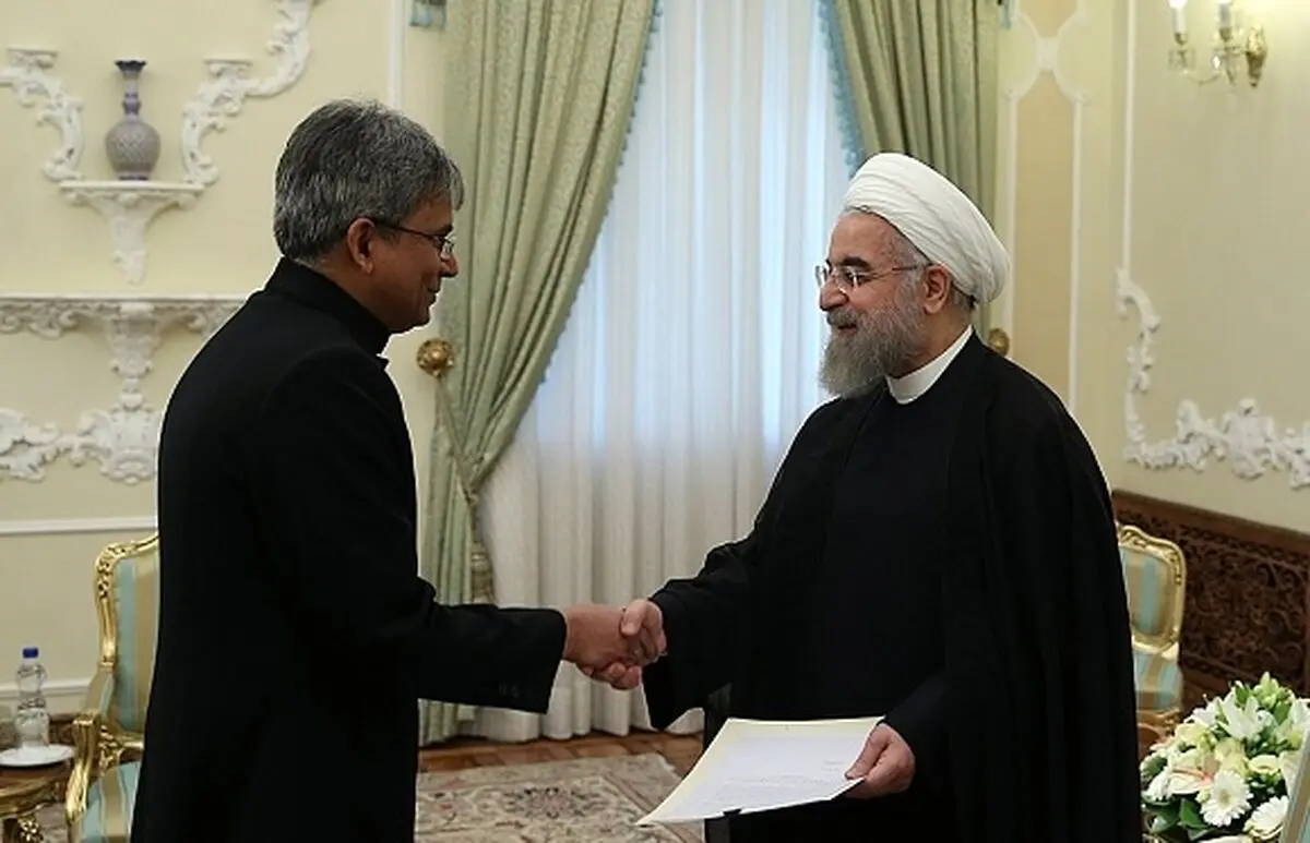 روحانی: ایران و هند می‌توانند در تمامی زمینه‌های مورد علاقه  روابط خود را بیش از پیش تقویت کنند