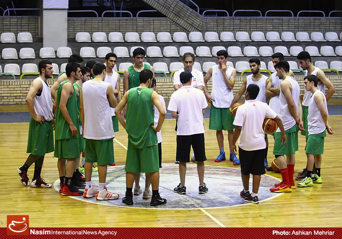اردوی تیم بسکتبال جوانان از شنبه آغاز می‌شود
