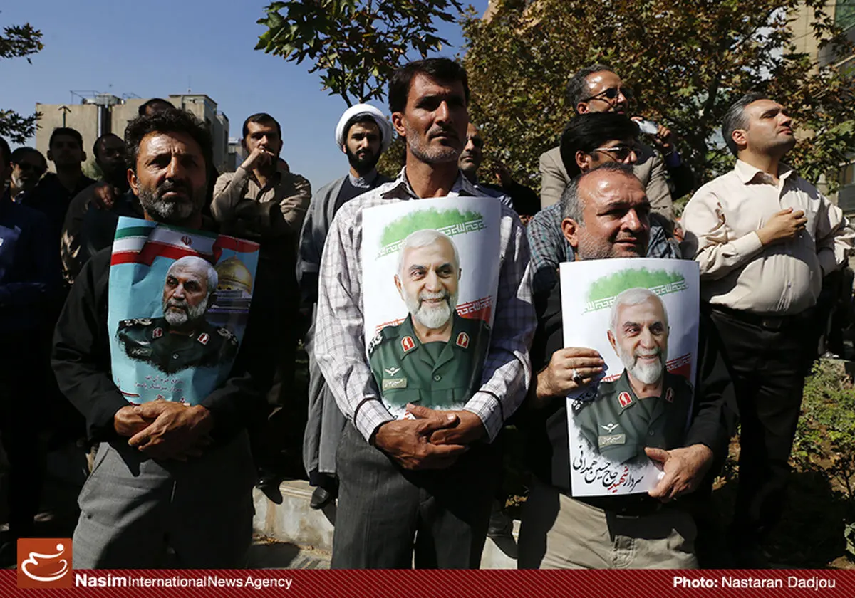 مراسم بزرگداشت سردار شهید  همدانی در قم برگزار شد