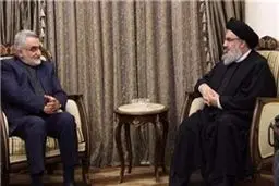 بروجردی با سیدحسن نصرالله دیدار کرد