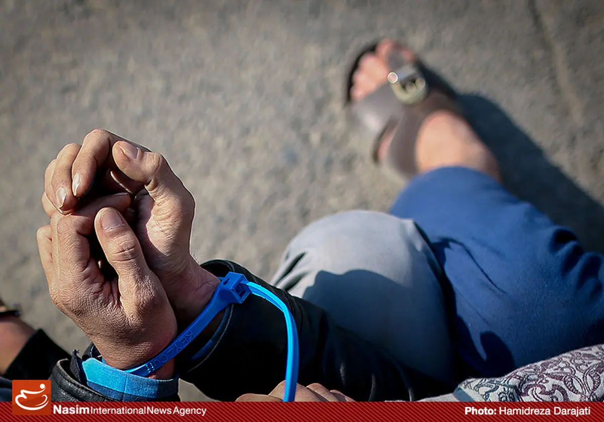 زورگیر شیطان صفت دستگیر شد + عکس