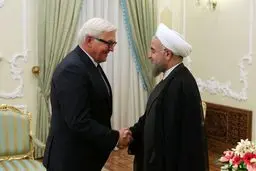 اشتاین مایر با روحانی دیدار کرد