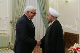 اشتاین مایر با روحانی دیدار کرد