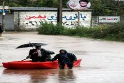 خسارات فراوان سیل به زیرساخت‌ها در مازندران + تصاویر