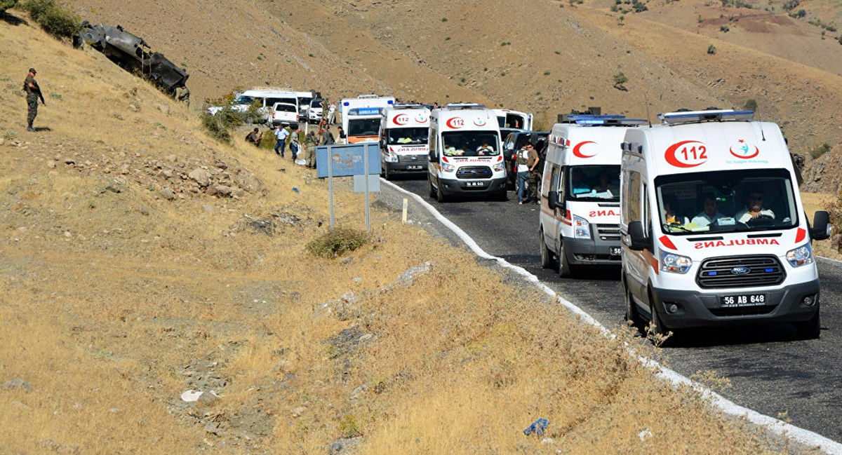 انفجار بمب در ترکیه ۴ کشته و زخمی برجای گذاشت