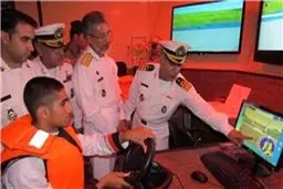 سامانه شبیه‌ساز رادار پل فرماندهی در مرکز آموزش تخصص‌های دریایی نداجا افتتاح شد