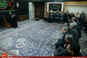 عکس خبری:: عزاداری ایام محرم با حضور رئیس‌جمهور