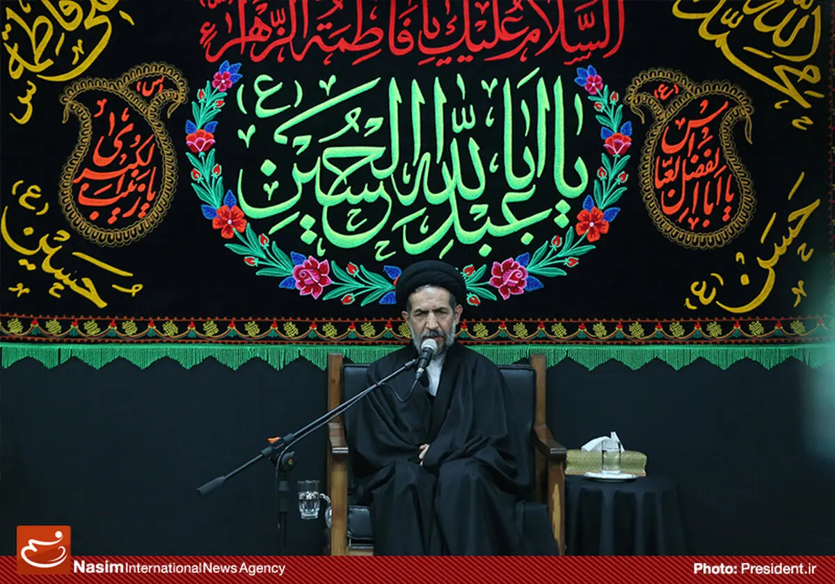 عکس خبری:: دومین روز عزاداری ایام محرم با حضور رئیس‌جمهور