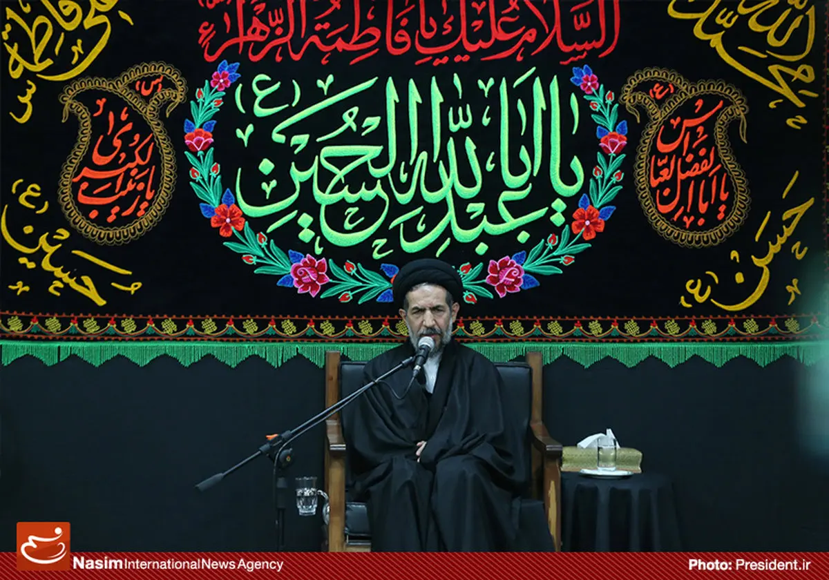 عکس خبری:: دومین روز عزاداری ایام محرم با حضور رئیس‌جمهور