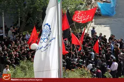 گزارش تصویری:: دسته عزاداری در دانشگاه امیرکبیر