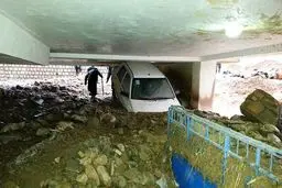 تخلیه شهر کوهدشت به دلیل تداوم بارش‌ها