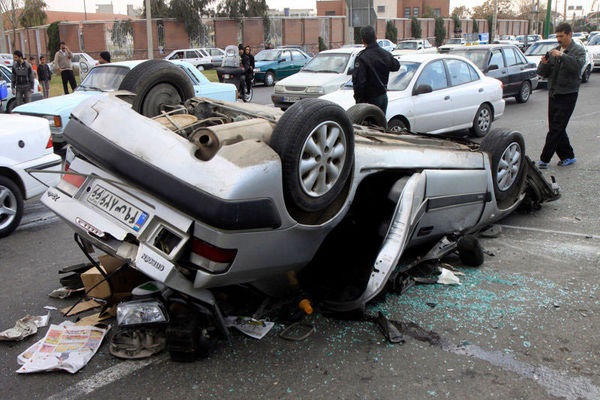 مرگ ۵۲۴ تهرانی در حوادث رانندگی در پنج‌ماه