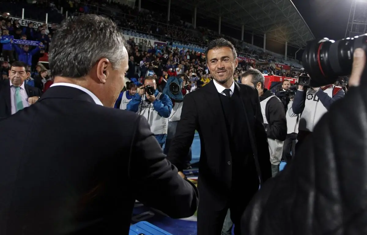 انریکه: برای کسب پیروزی به زحمت زیادی نیفتادیم