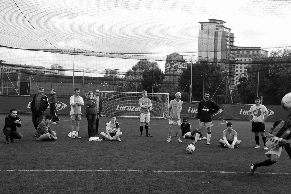 گزارش تصویری:: پروژه "فوتبال برای همه" برای کمک به پناهندگان