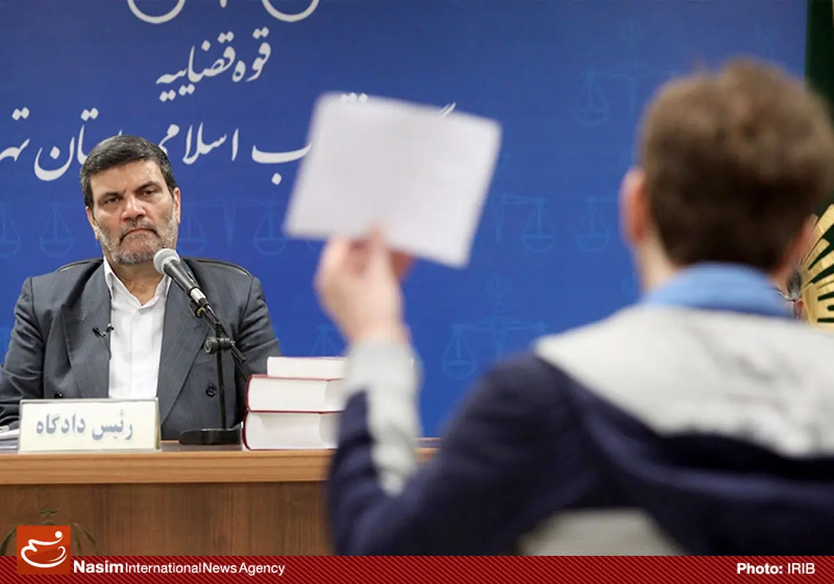 گزارش تصویری:: پنجمین جلسه دادگاه متهم نفتی