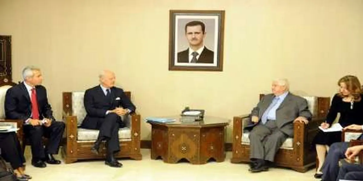 ولید معلم: سوریه برای شروع گفتگوهای سوری – سوری آماده است