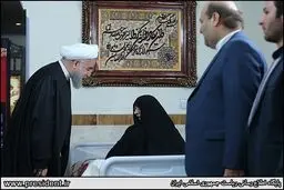 روحانی:  وحدت، ایستادگی، ایمان و فداکاری ملت  ما را در دفاع مقدس به پیروزی رساند