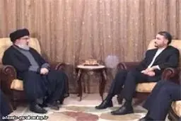 امیرعبداللهیان با سید حسن نصرالله دیدار کرد