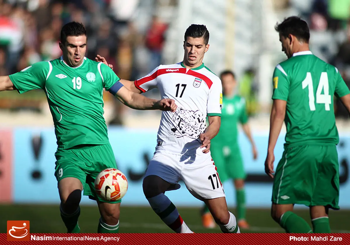 فیلم:: گلزنی سعید عزت‌اللهی برابر ترکمنستان