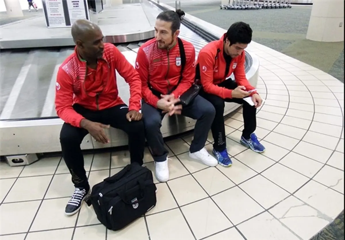 تیم ملی وارد گوام شد + تصاویر