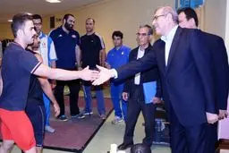 مرتضی بابک در کمپ تیم‌های ملی وزنه‌برداری حضور پیدا کرد