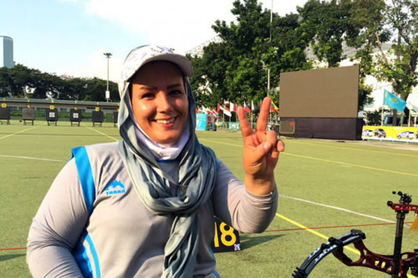 سمیه عباسپور به فینال رقابت‎های کامپوند قهرمانی آسیا راه یافت