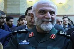 رونمایی از یادبود سردار شهید همدانی در گلزار شهدای تهران