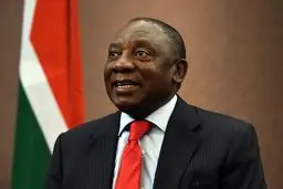 استقبال رسمی جهانگیری از معاون رئیس جمهور آفریقای جنوبی