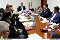 نشست هماهنگی بازی‌های المپیک با حضور مسئولان کمیته المپیک و فدراسیون دوومیدانی برگزار شد