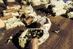 جاسازی ۱۱۷ کیلو تریاک در محموله بادمجان +عکس