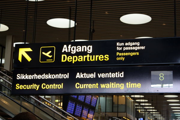 چمدان مشکوک فرودگاه کپنهاگ را تعطیل کرد