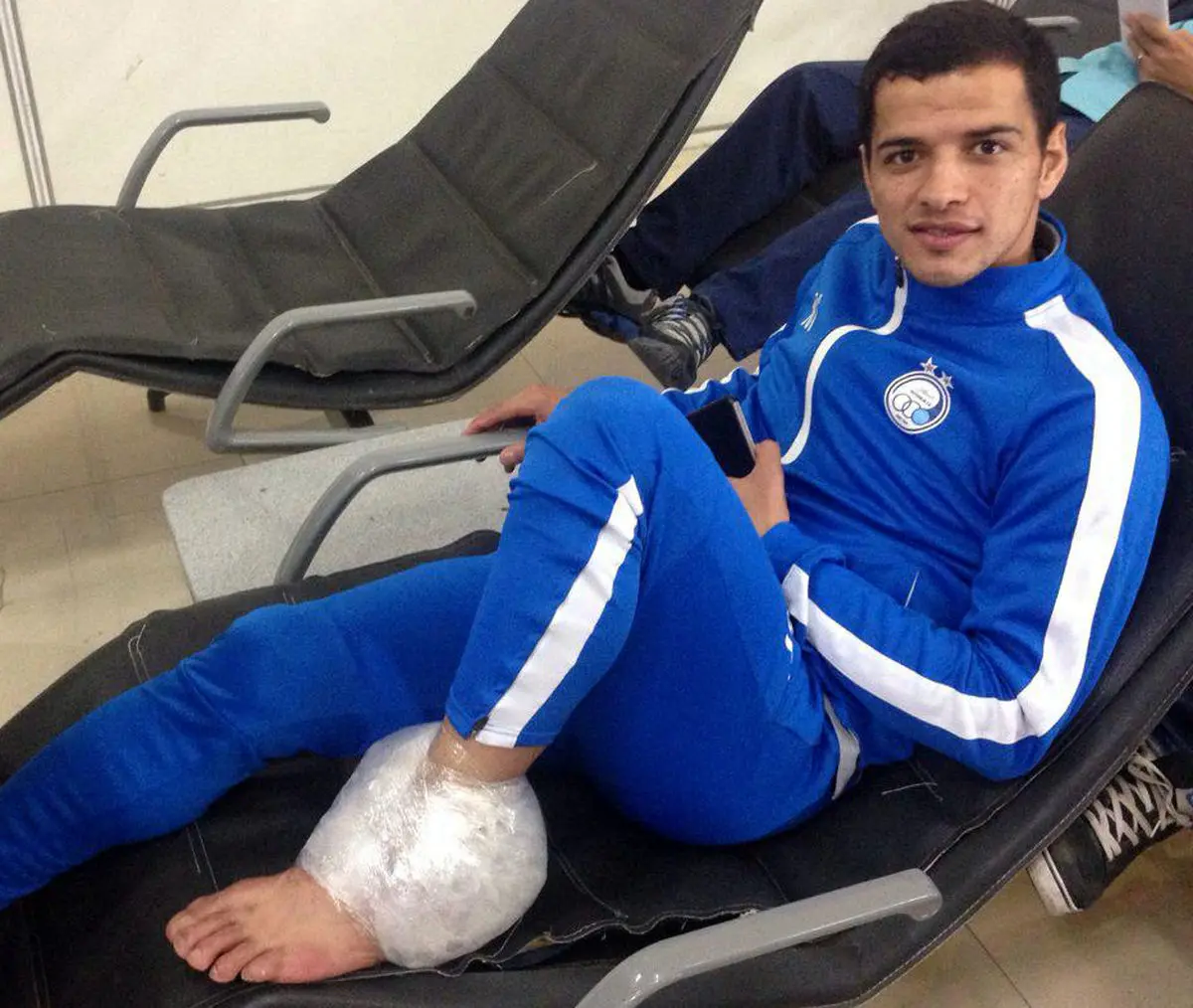 فیلم:: مصاحبه با مدافع مصدوم استقلال