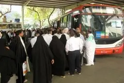 ۳۶۰ دستگاه اتوبوس برای جابجایی زائران از شلمچه تا بصره