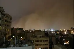 طوفان در برخی مناطق کشور از روز سه‌شنبه