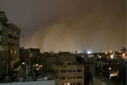 طوفان در برخی مناطق کشور از روز سه‌شنبه