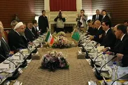 روحانی:  ایران و ترکمنستان  درباره مبارزه با تروریسم و مواد مخدر  همکاری بیشتری داشته باشند