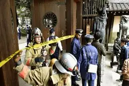 وقوع انفجار در معبد ژاپن