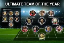 تیم منتخب اروپا در قرن بیست و یکم اعلام شد