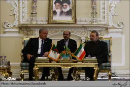 لاریجانی: مواضع ایران و الجزایر در صحنه بین‌المللی به هم نزدیک است