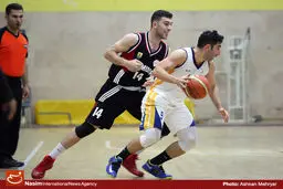 گزارش تصویری:: دیدار تیم‌های بسکتبال نفت آبادان و شیمیدر